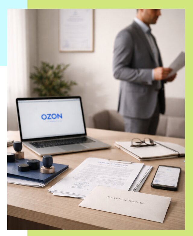 Отказное письмо для Ozon в Ельце от 3594 р. | Сертэкс